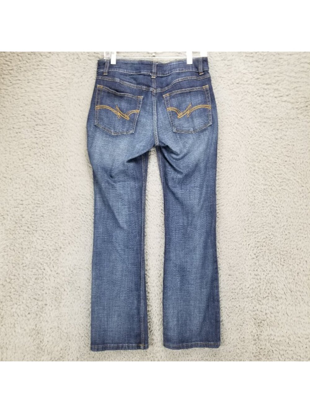 Wrangler Jeans Womens 9x32 Blue Stretch Denim Bootcut *Read*